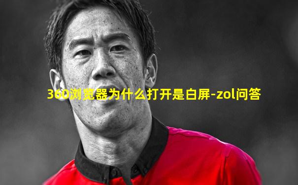 360浏览器为什么打开是白屏-zol问答