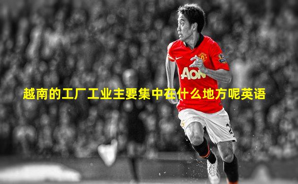 越南的工厂工业主要集中在什么地方呢英语